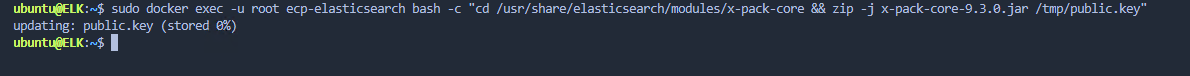 Public key replacement - one command