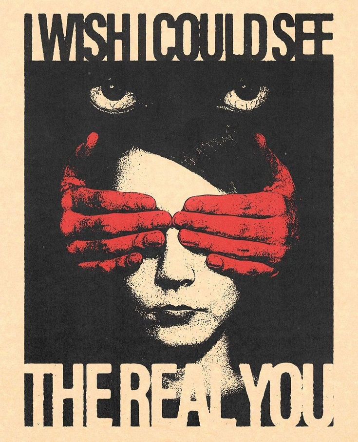 I wish I could see the real you
