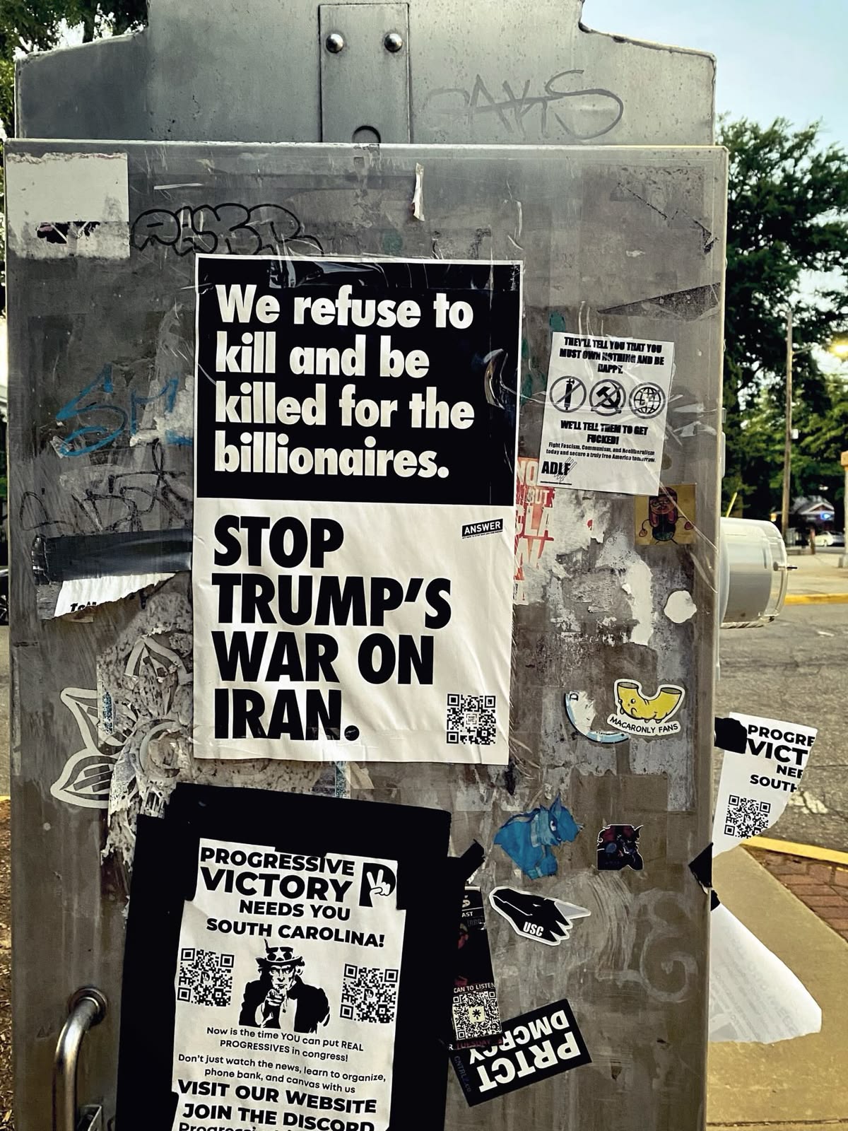 Anti-war protest